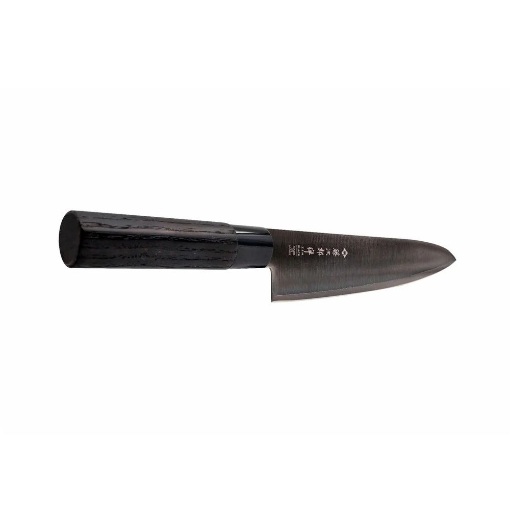 Μαχαίρι Nakiri 16.5cm Black Zen Λαβή Καστανιάς Tojiro FD-1568 - 4