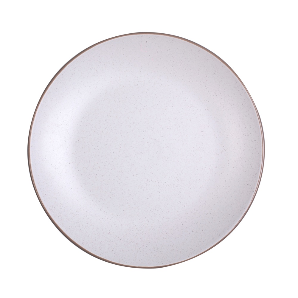 Πιάτο Ρηχό Stoneware Frost 27cm Μπεζ Ματ GTSA 67-15627 - 