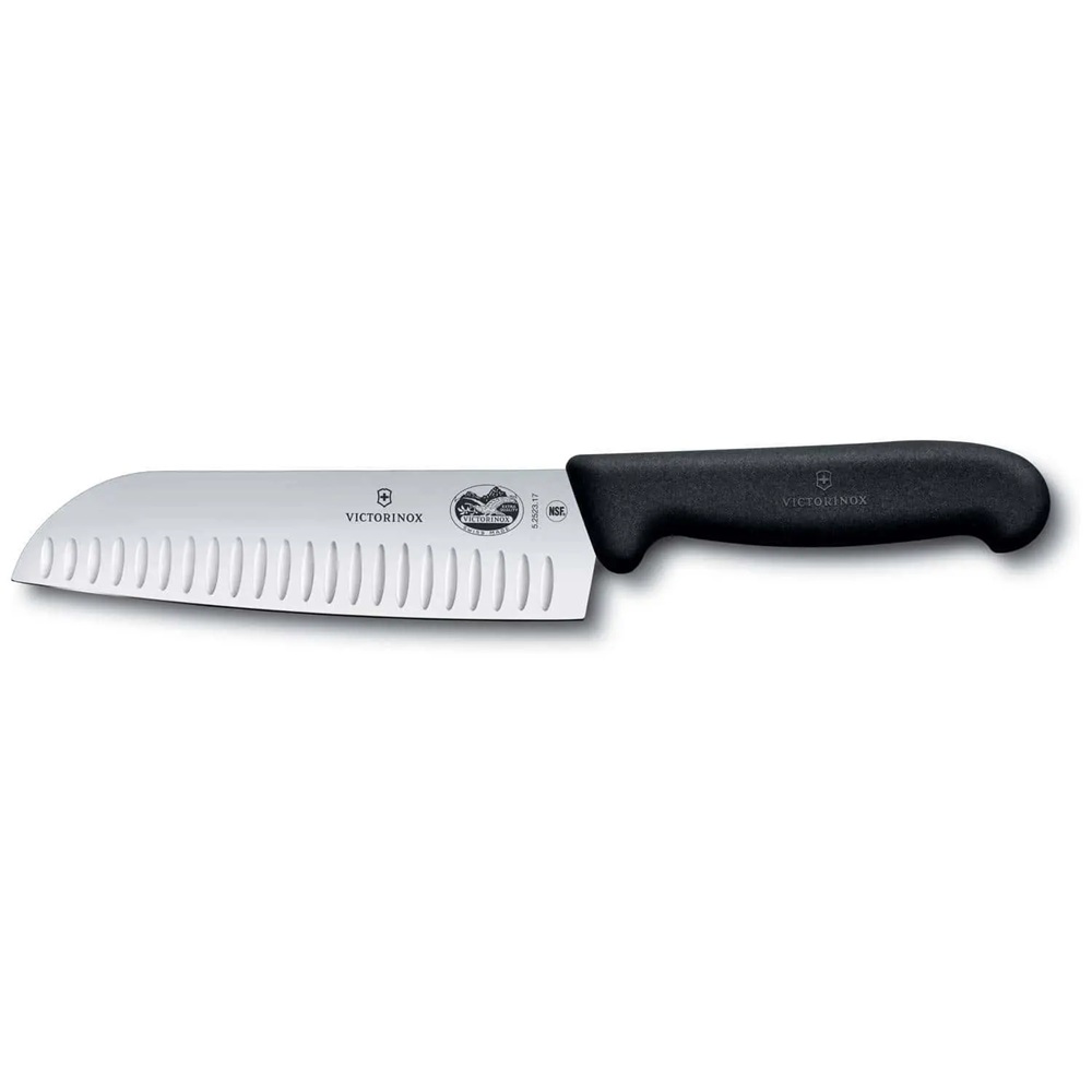 Μαχαίρι Santoku 17cm με Αυλακώσεις Λαβή Fibrox Victorinox 5.2523.17 - 