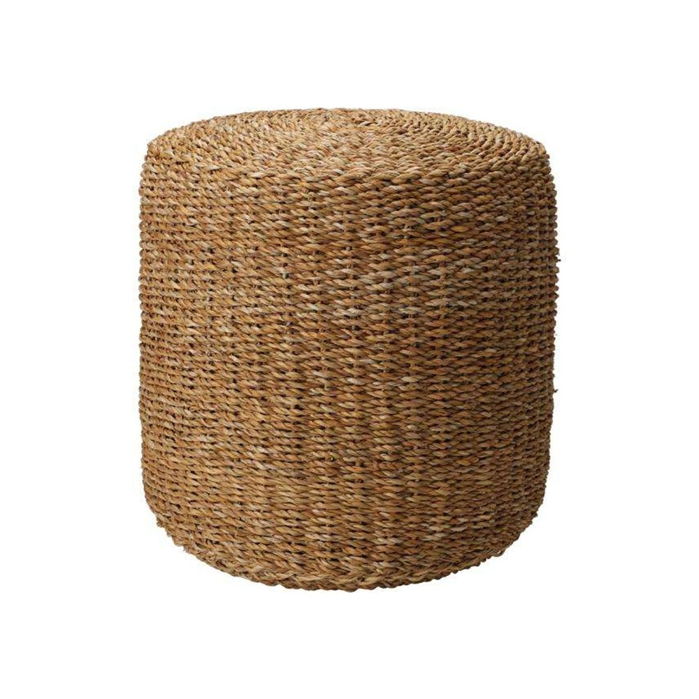 Σκαμπό Pouf Seagrass Φυσικό Στρογγυλό 40x40x40cm Koopman BD2000050 - 