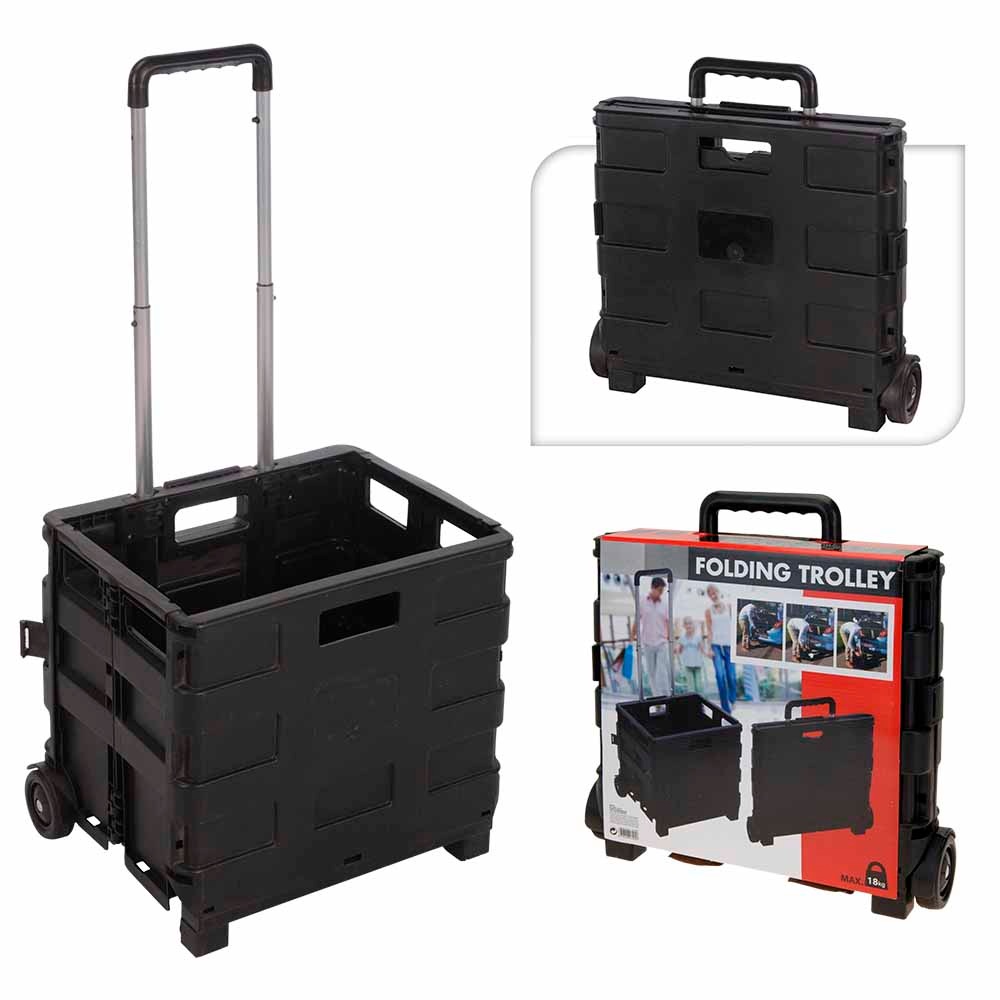 Καρότσι Μεταφοράς Αλουμινίου Με Αναδιπλούμενο Κιβώτιο 38x36x30cm Koopman DW2100090 - 