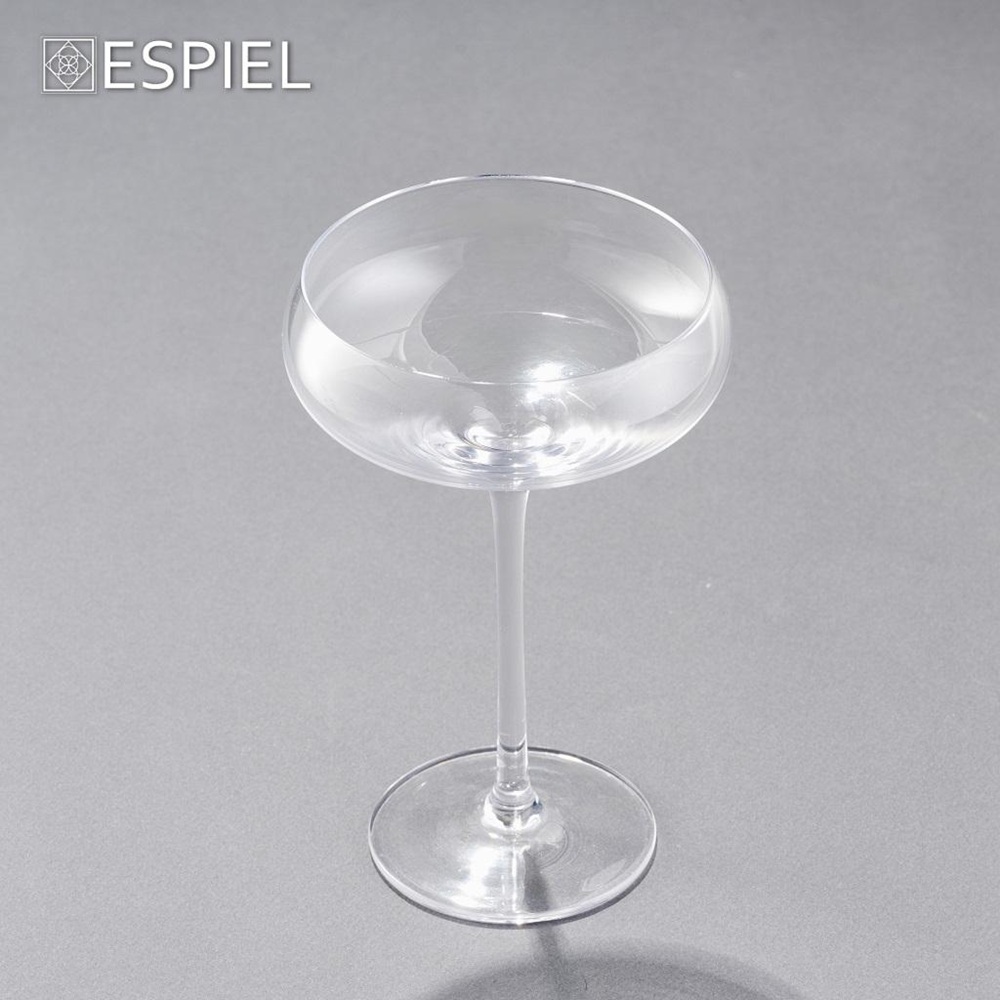 Ποτήρι Γυάλινο Coupe 230ml 11x17,4cm Espiel LEG232K4 - 2