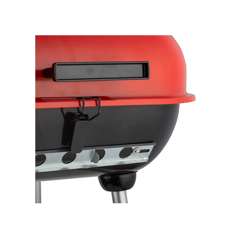 Ψησταριά Κάρβουνου Μεταλλική με Καπάκι 47cm 59x47x78cm NAVA BBQ Guru 10-186-216 - 5