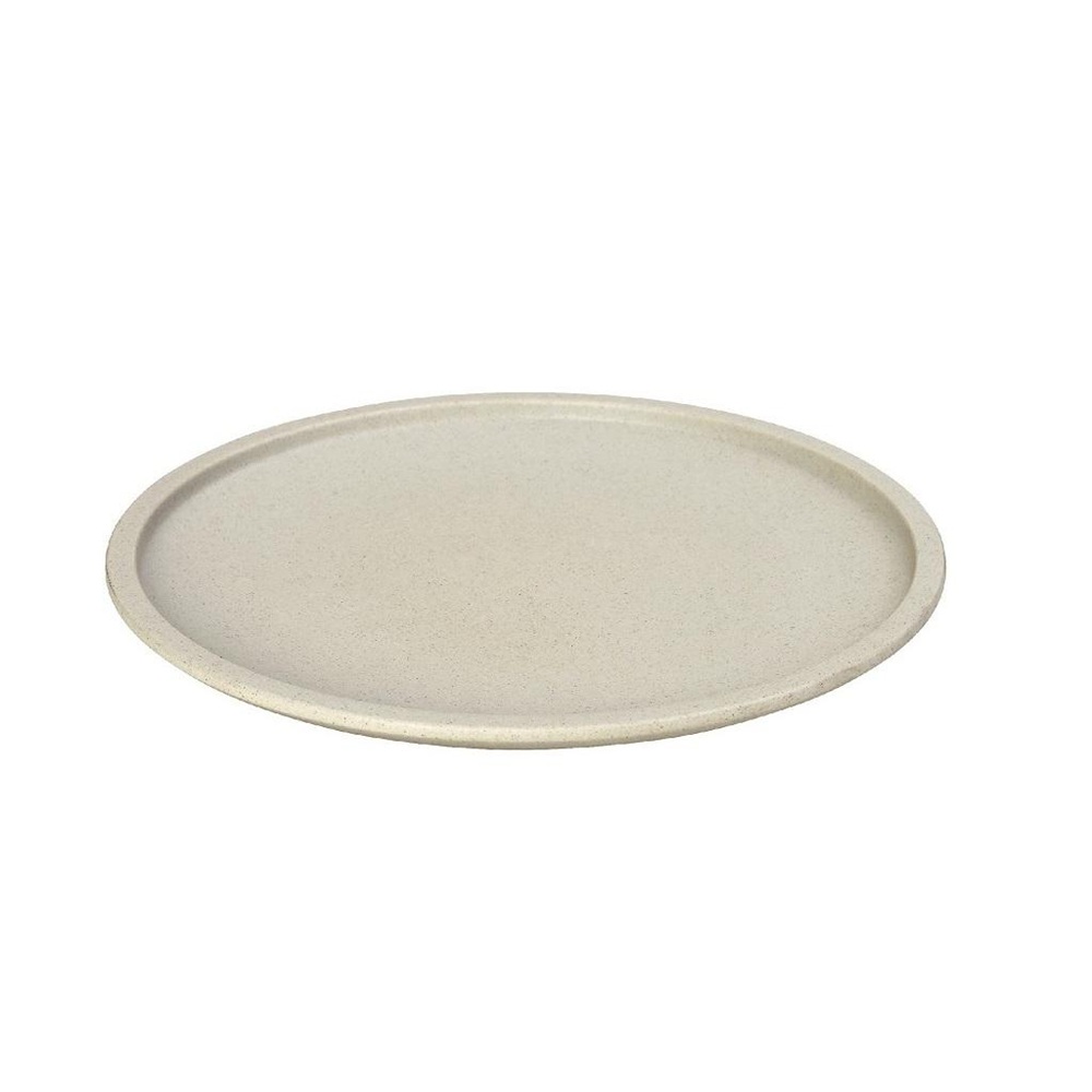 Πιάτο Ρηχό Πορσελάνινο Μπεζ 21x21x3,5cm ESPIEL Blend-In VRA202 - 1