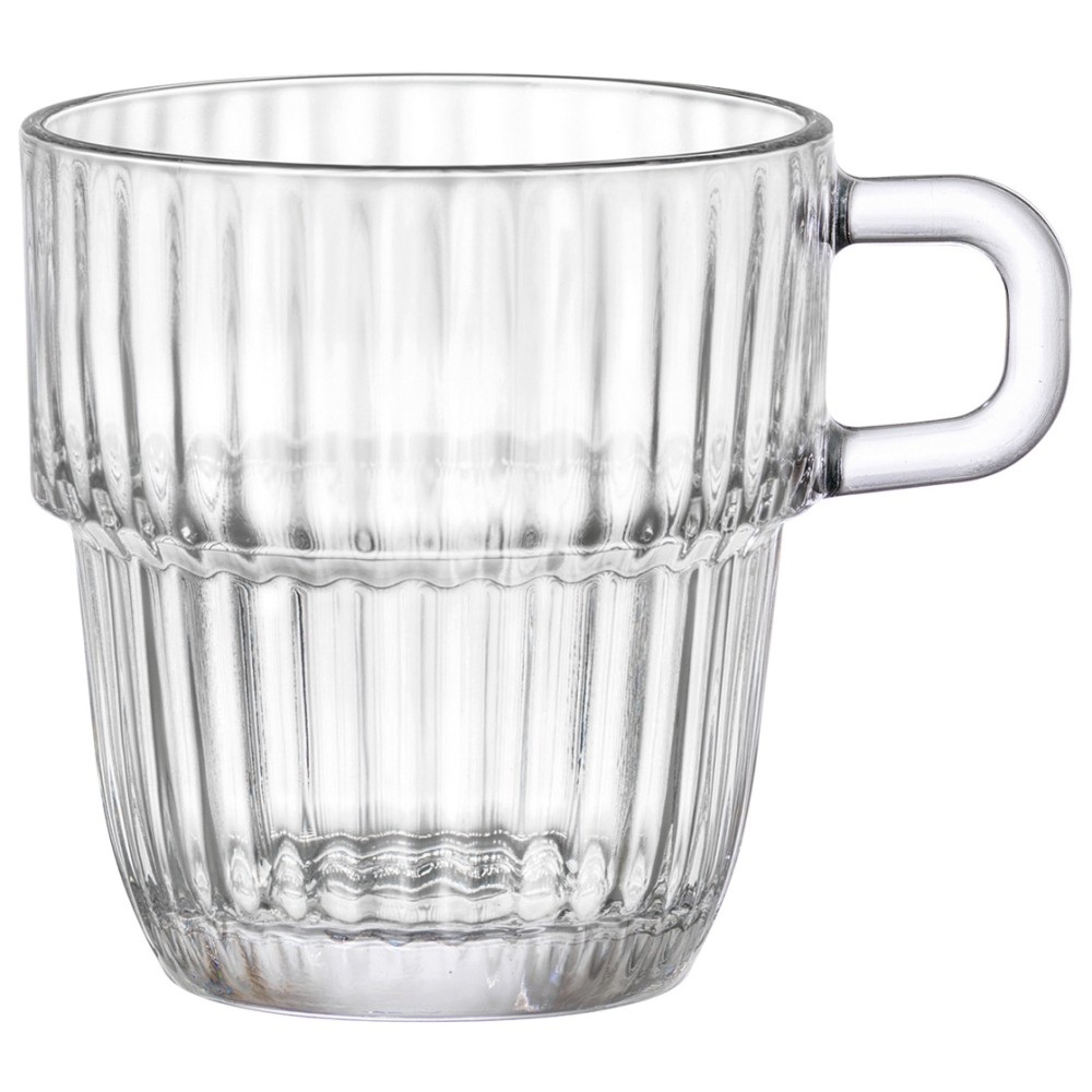 Φλυτζάνι Γυάλινο Cappuccino 185ml BARSHINE Bormioli Rocco 10-105008 - 