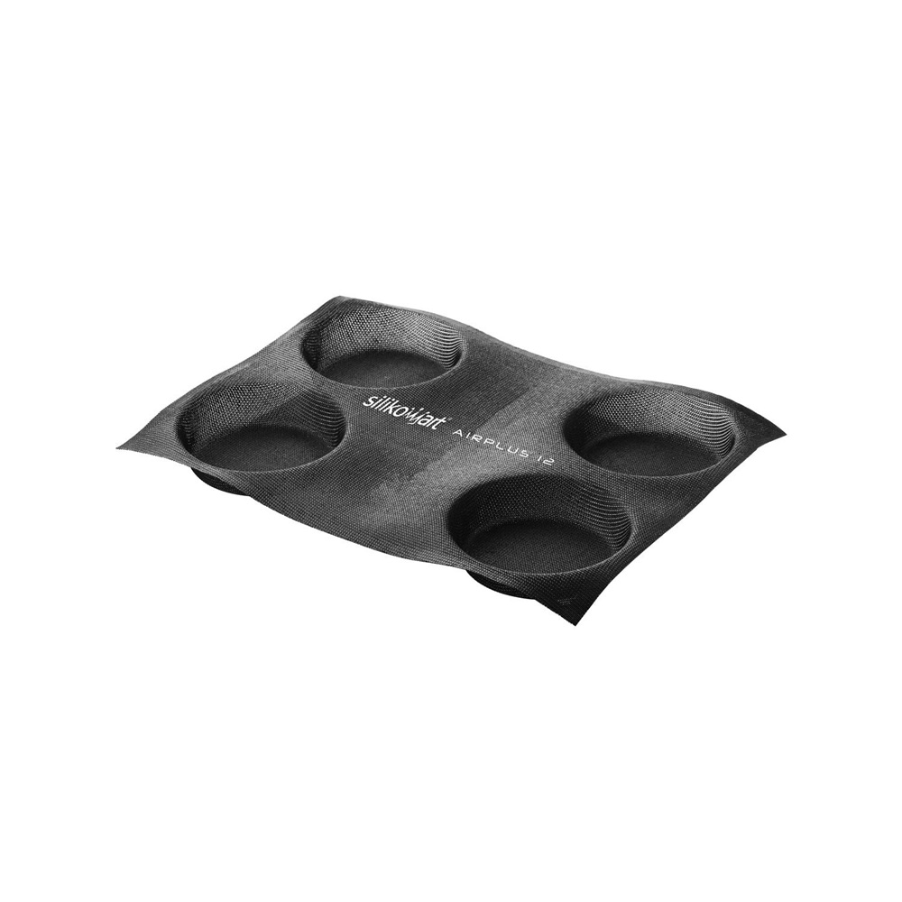 Καλούπι Σιλικόνης Μικροδιάτρητο Στρογγυλό 4 Θέσεων Ø12x3εκ Airplus 12 Round Silikomart 70.512.20.0298 - 1