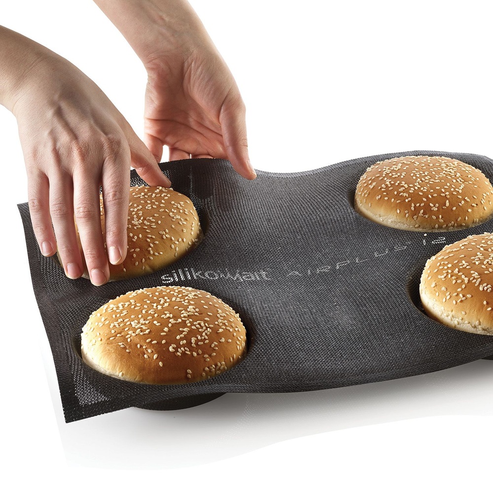 Καλούπι Σιλικόνης Μικροδιάτρητο Στρογγυλό 4 Θέσεων Ø12x3εκ Airplus 12 Round Silikomart 70.512.20.0298 - 4