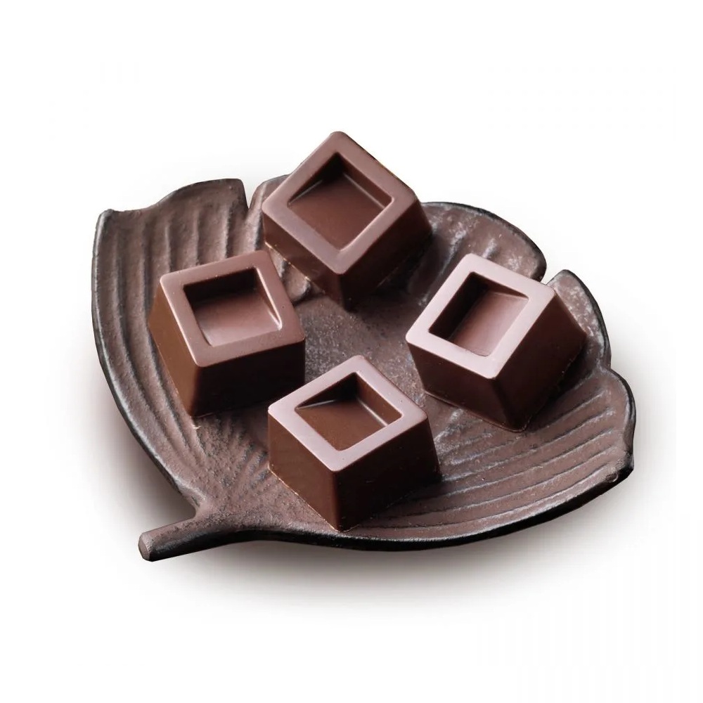 Σιλικονένιο Καλούπι Σοκολατάκια Cubo Easy Choco 15 Θέσεων 26x26 mm 150 ml Silikomart 22.102.77.0065 - 3