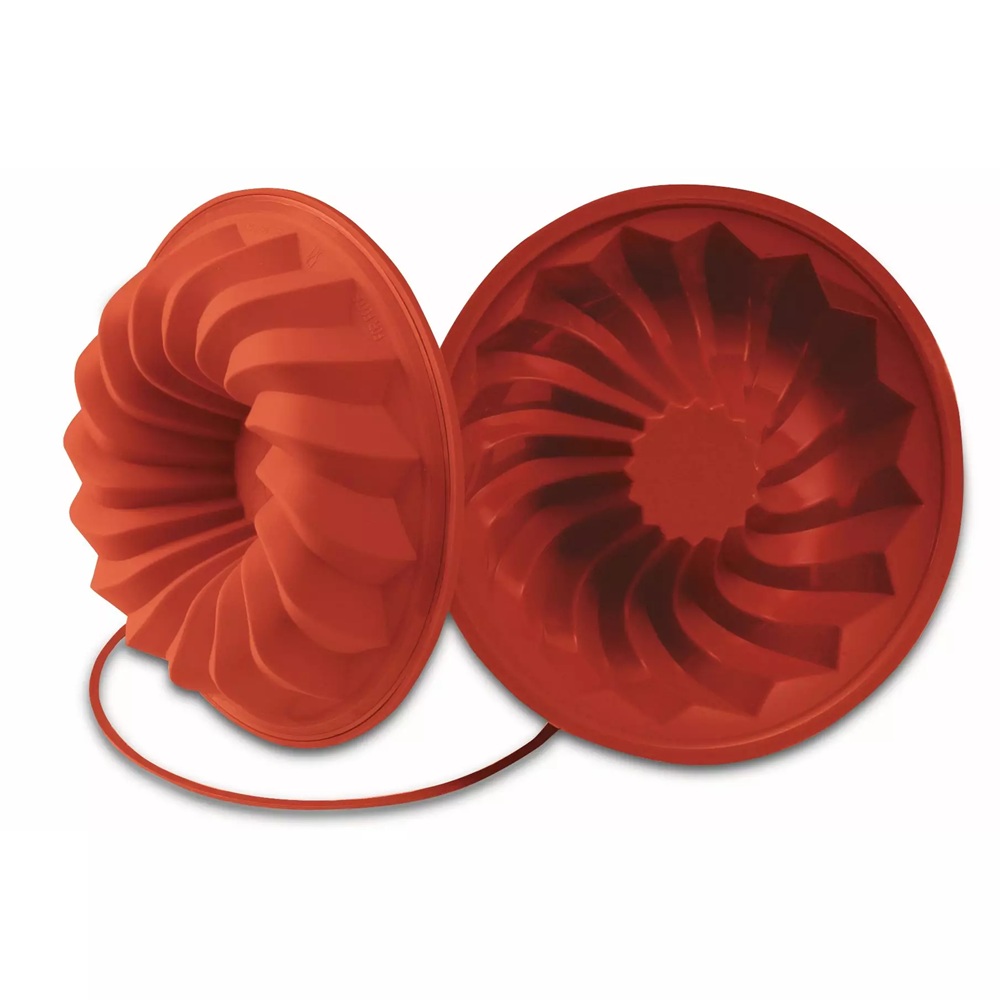 Φόρμα Κέικ Savarin Σιλικόνης Ø24x6εκ Silikomart SFT224 30.224.00.0060 - 