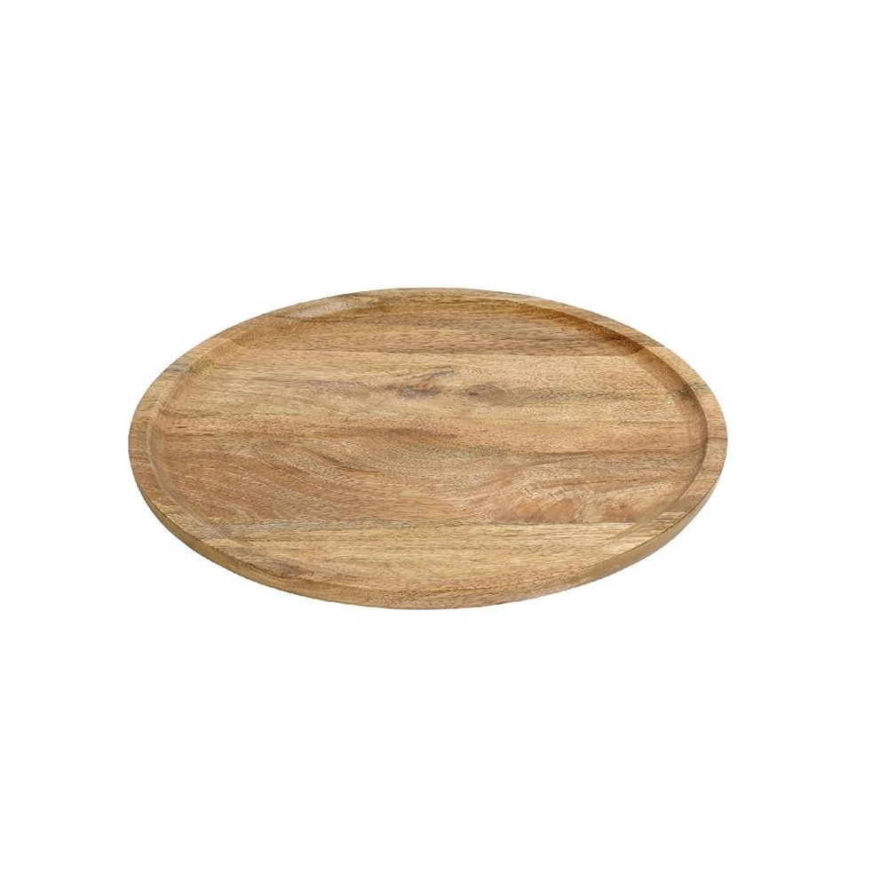 Δίσκος Ξύλινος Μάνγκο Στρογγυλός 30x30x2cm Espiel AKB209 - 