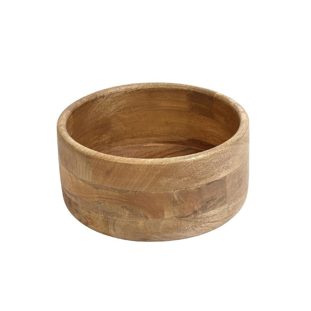 Μπολ Ξύλινο Μάνγκο Στρογγυλό 19,5x11cm Espiel AKB212 - 