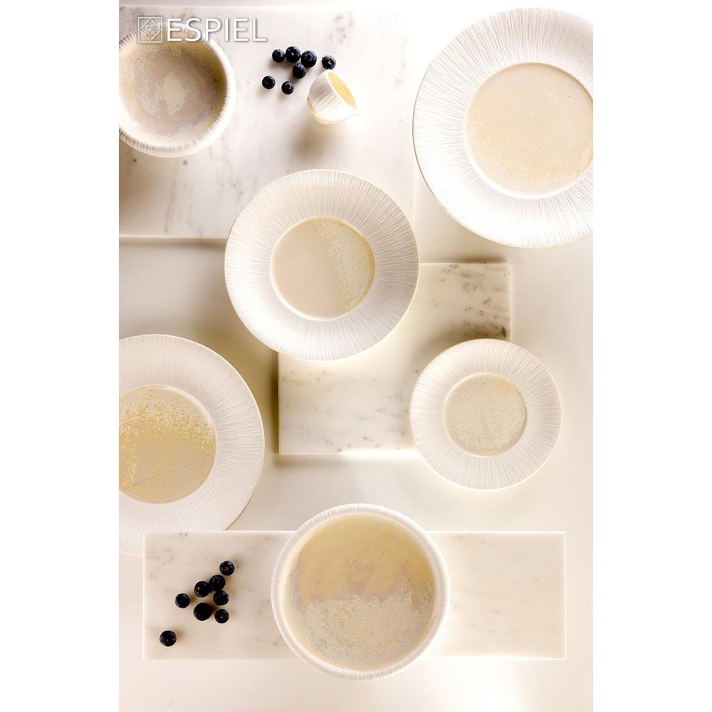 Πιάτο Πορσελάνη Διπλοτοίχο με Πόδι 17,5x6,8cm Espiel Zen Sun SOR108 - 2