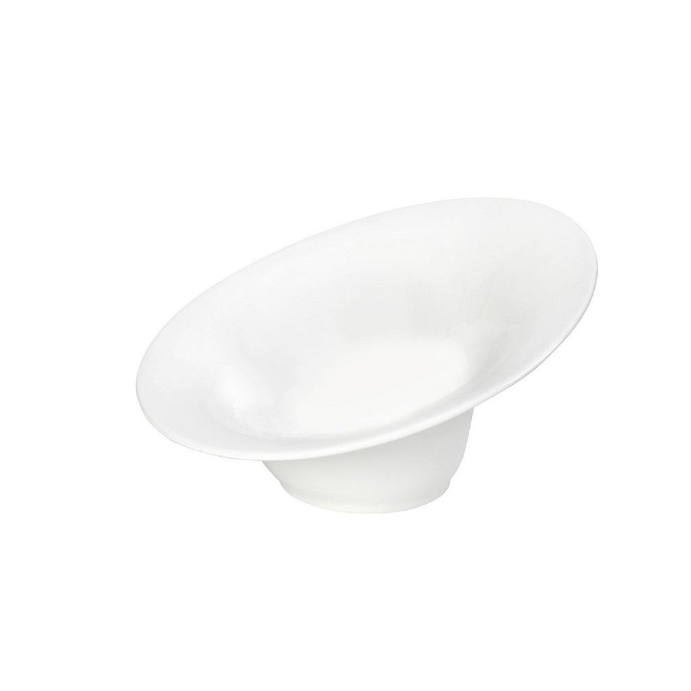 Μπολ Πορσελάνινο Ivory Κυματιστό 17,5x15,8x9cm Espiel Flow FUK167 - 