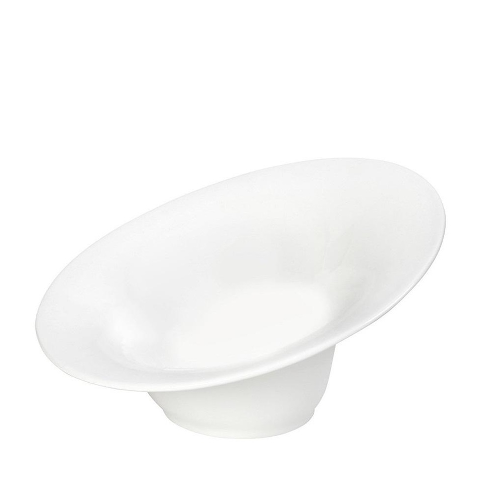 Μπολ Πορσελάνινο Ivory Κυματιστό 21,5x19,5x11cm Espiel Flow FUK168 - 