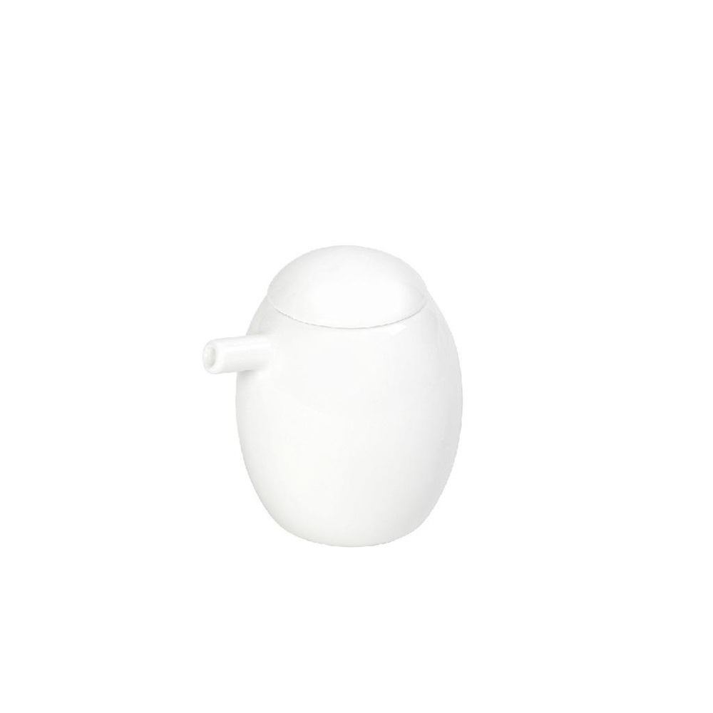Σαλτσιέρα Πορσελάνινη Ivory 150ml 8x6,8x8,6cm Espiel Siders FUK174 - 