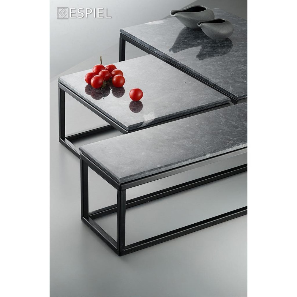Σαλτσιέρα Πορσελάνη Γκρι 125ml 9,8x7,4x5,2cm Espiel Siders FUK333 - 2