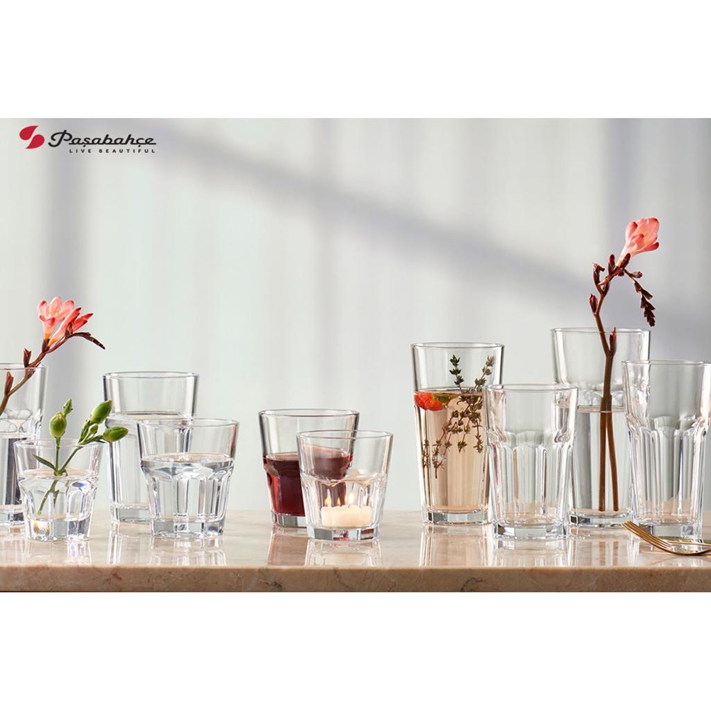 Ποτήρι Γυάλινο Tempered Casablanca 285ml Διάφανο Pasabahce SP52718 - 3
