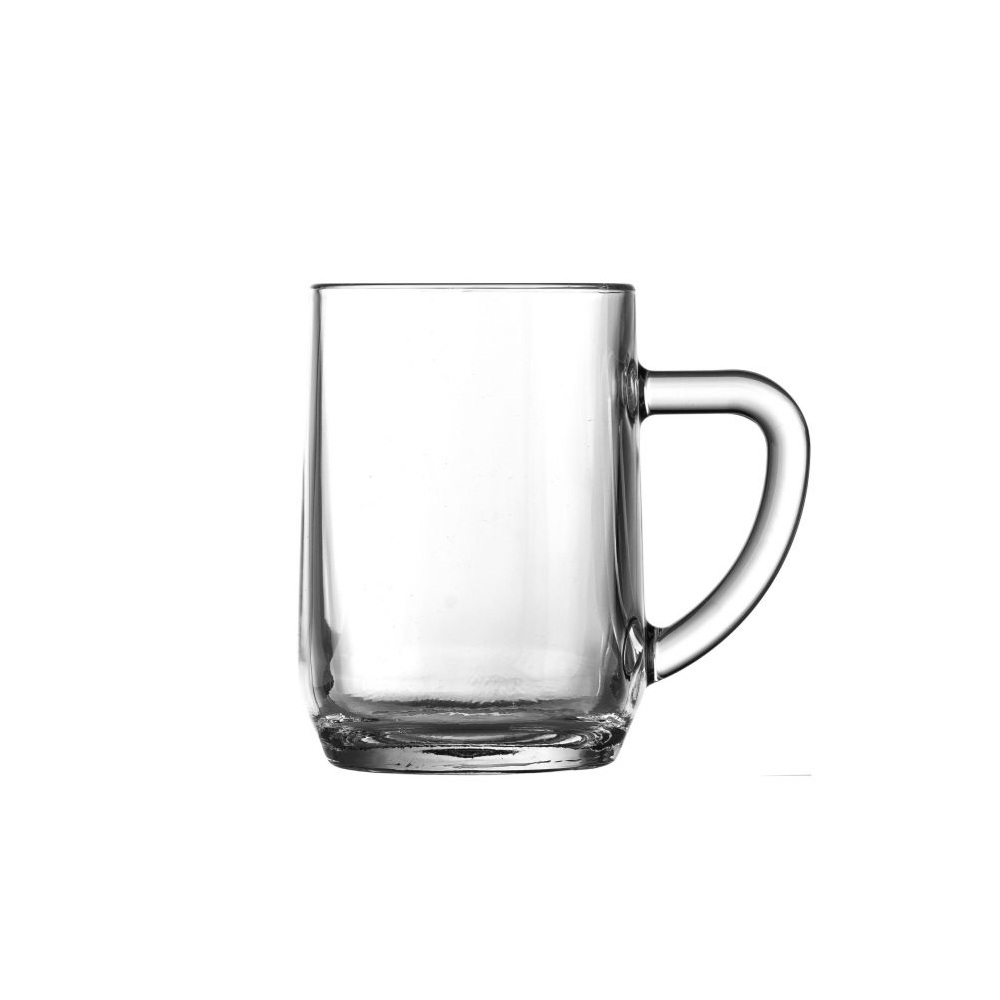 Ποτήρι Γυάλινο Με Χερούλι 300ml 106mm Ø71,5mm Atlanta Uniglass 50834 - 