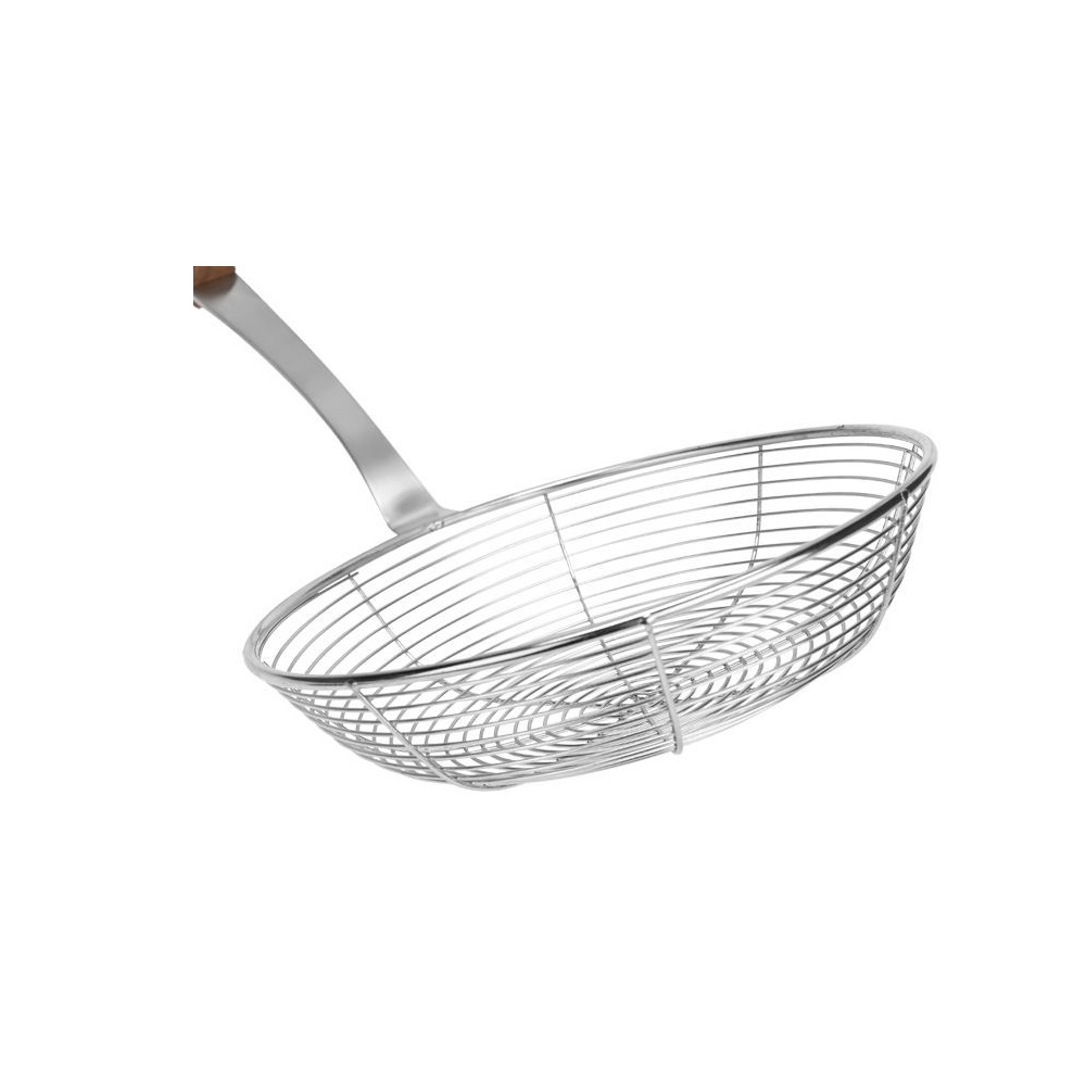 Κουτάλα Αράχνη Ανοξείδωτη με Ξύλινη Λαβή Allure 44cm εstia Home Art 01-27872 - 4