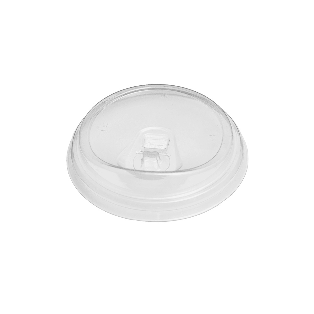 Καπάκι Πλαστικό PET Διάφανο Με Πώμα Ø95mm 300-400ml 975 100τεμάχια Tefaco 156975 - 