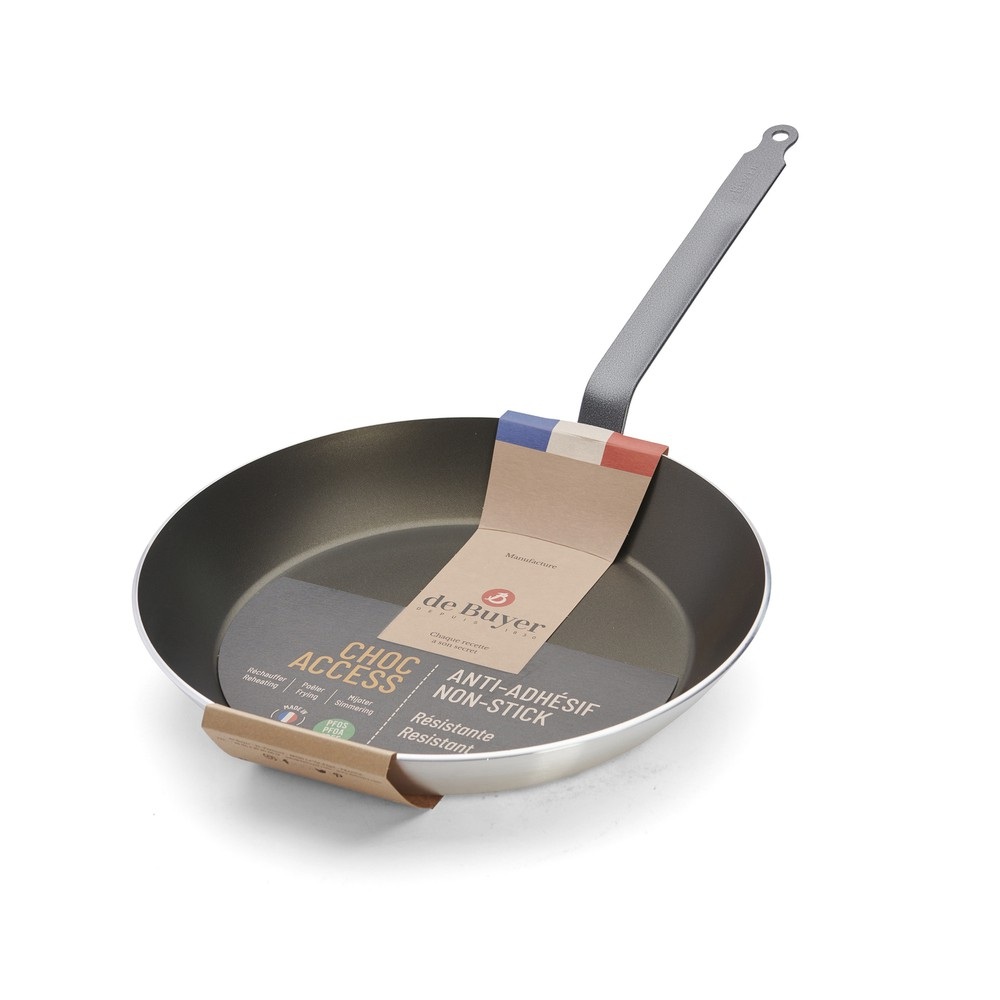 Τηγάνι Αντικολλητικό Αλουμινίου Ø40x5.2cm CHOC ACCESS De Buyer 8030.40 - 