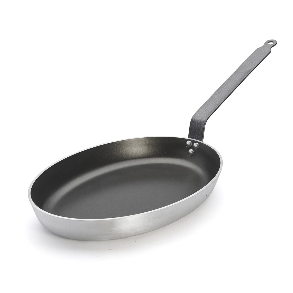 Τηγάνι Οβάλ Αντικολλητικό Αλουμινίου 40x28x4,5cm CHOC CLASSIC De Buyer 8181.40 - 2