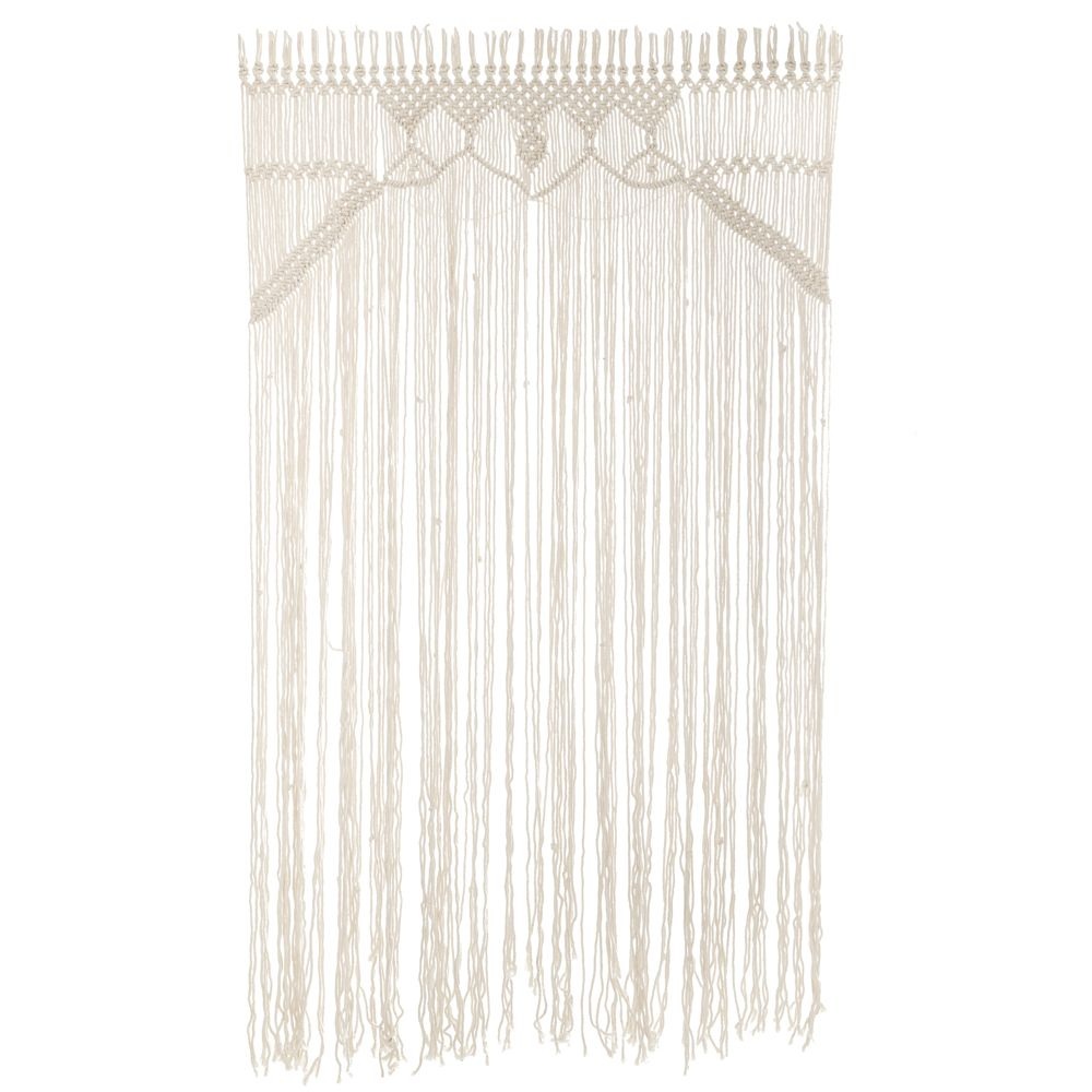 Κουρτίνα Μακραμέ Εκρού 110x180cm Boho Διακόσμηση iliadis 90182 - 