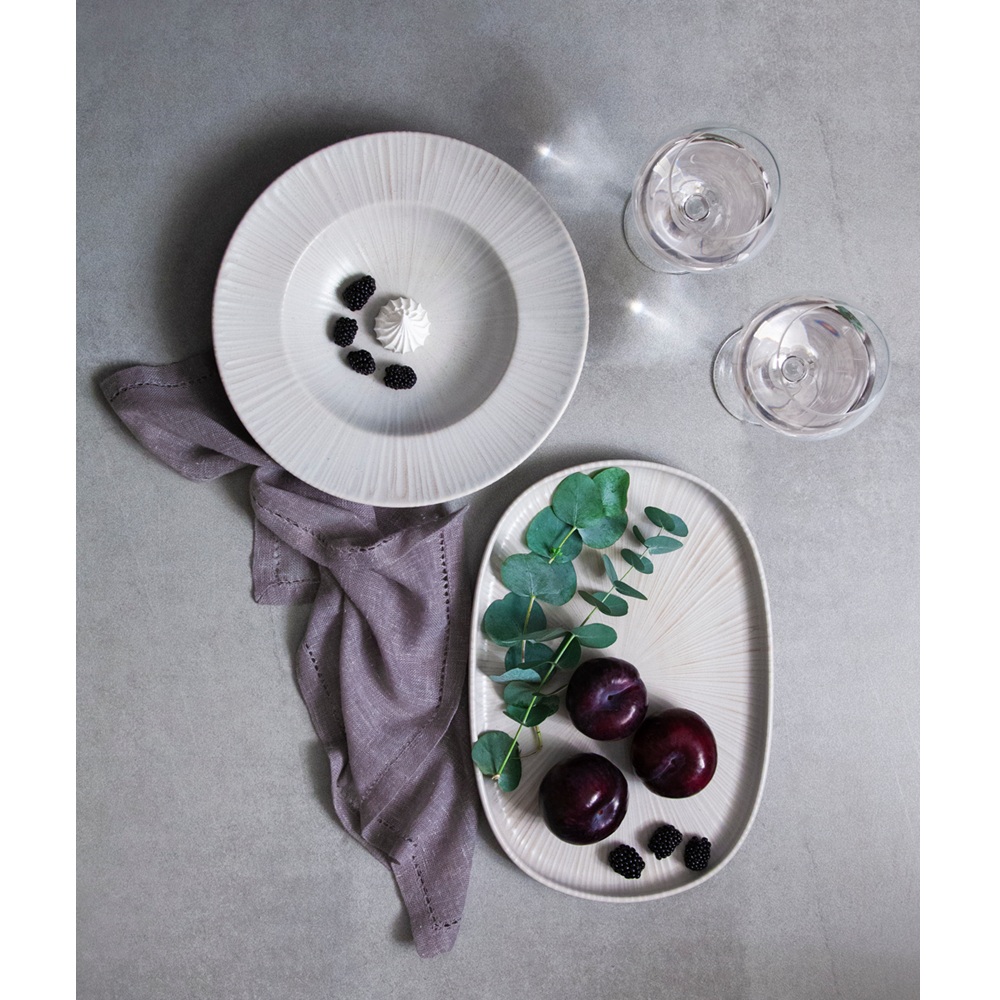 Πιάτο Ζυμαρικών Stoneware Φ27cm Ammos Ionia 1520005 - 3