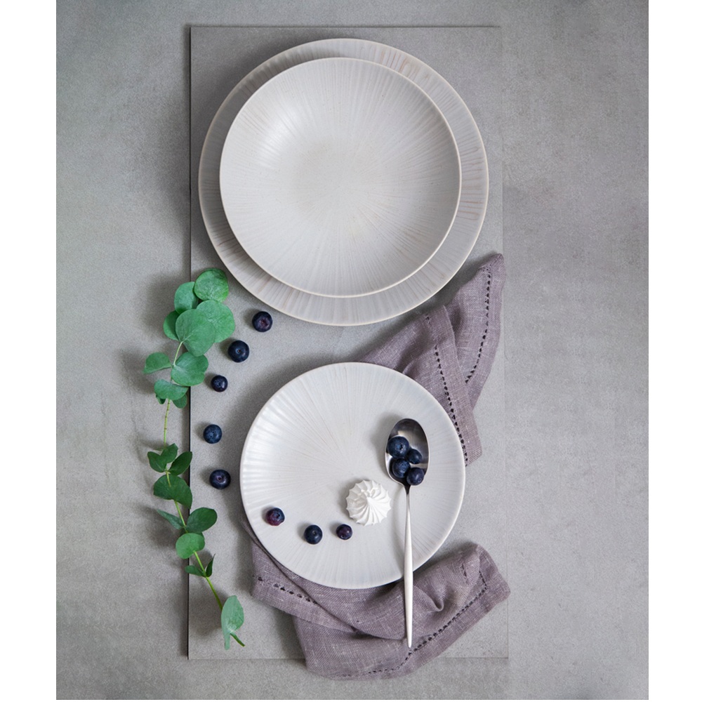 Πιάτο Βαθύ Stoneware Φ22cm Ammos Ionia 1520004 - 3