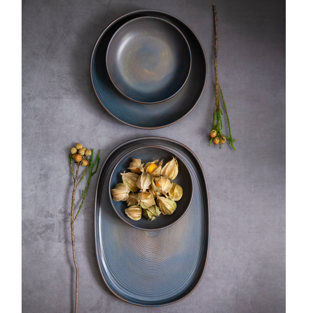 Μπολ Stoneware Φ22cm Vythos Ionia 1521006 - 2