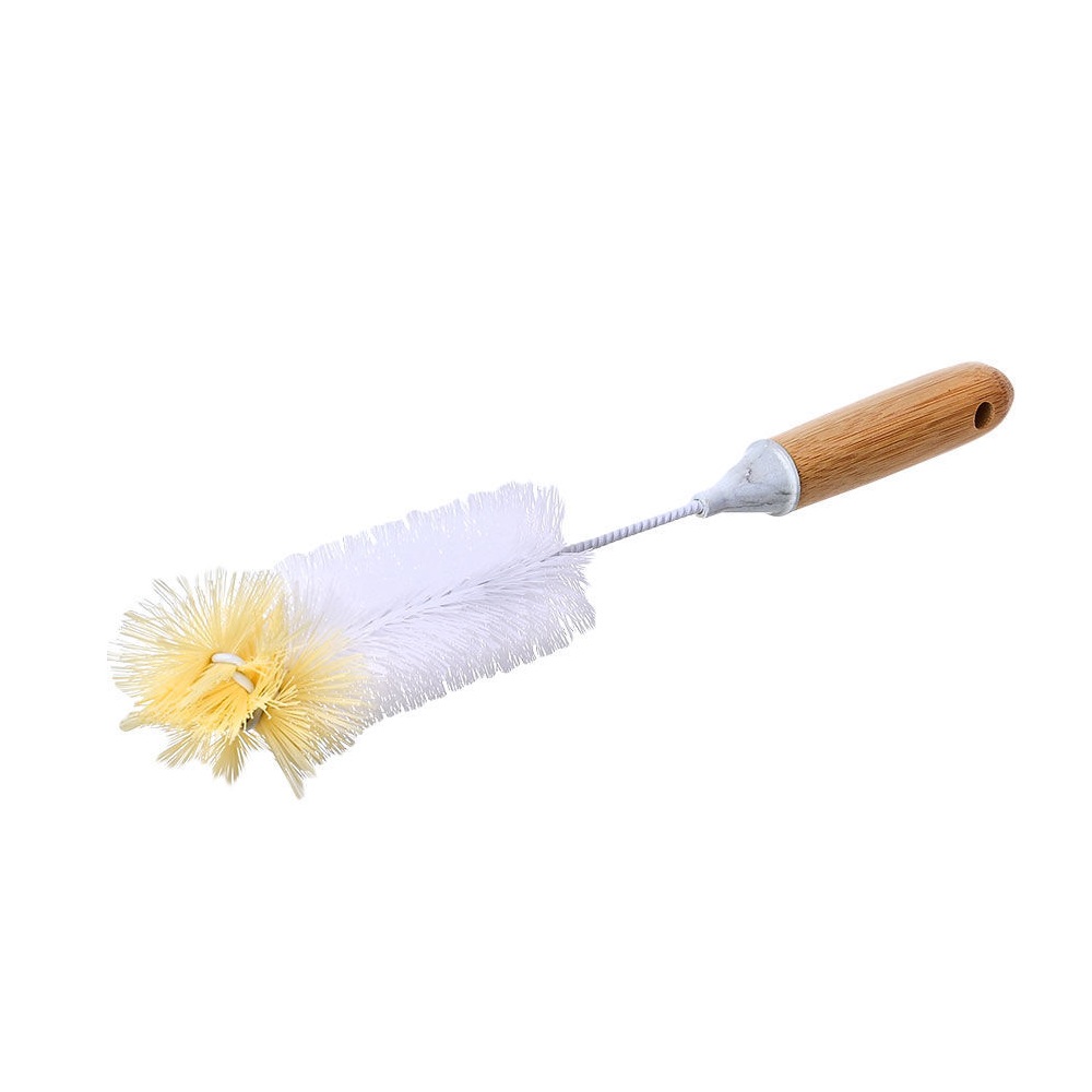 Βούρτσα Καθαρισμού Μπουκαλιών Bamboo Marble Bamboo Essentials 32cm εstia Home Art 04-14315 - 2