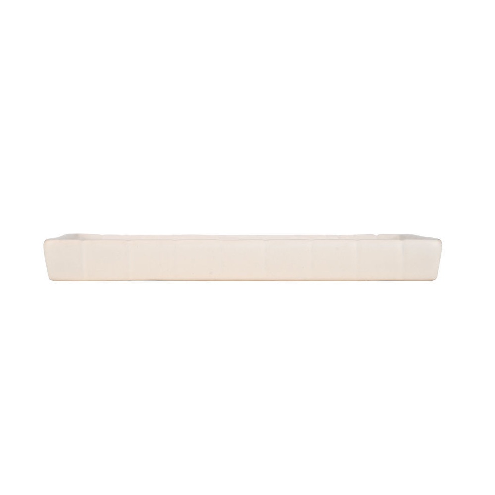 Δίσκος Μπάνιου Κεραμικός Λευκός 20x10x2cm Tiles εstia Home Art 02-27742 - 2