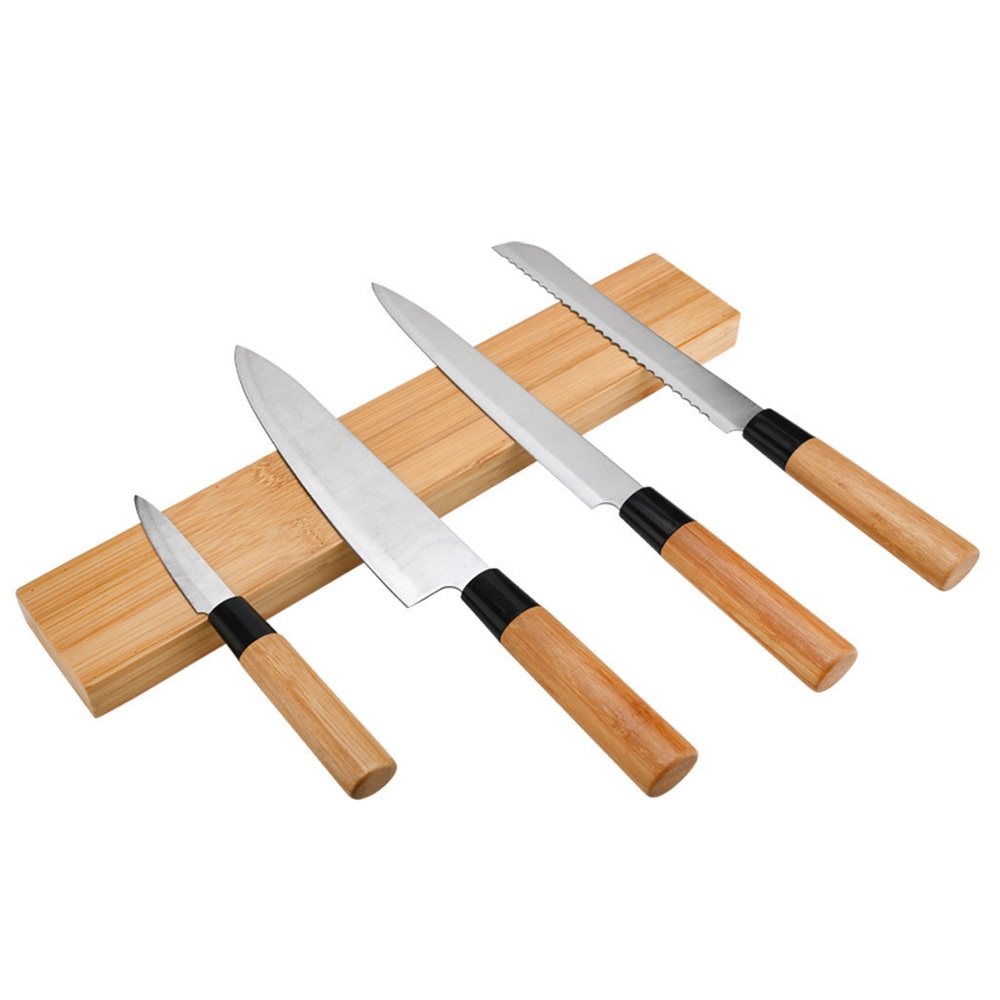 Μαγνητική Βάση Κουζίνας Bamboo για Μαχαίρια 40x7x2,5cm Bamboo Essentials εstia Home Art 01-29791 - 2