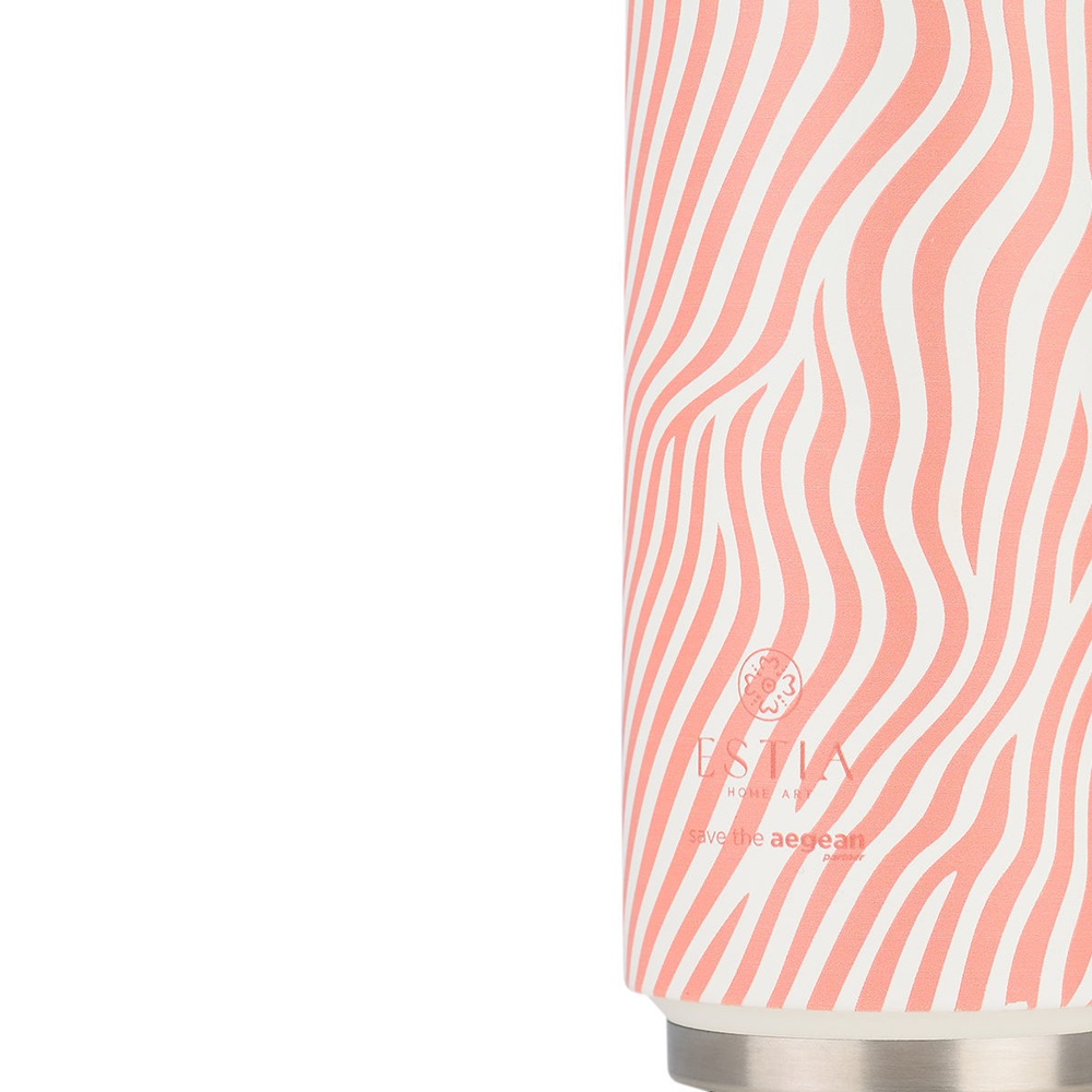 Θερμός Ανοξείδωτος Soft Ripple 500ml Travel Cup Save the Aegean Estia 01-31244 - 2