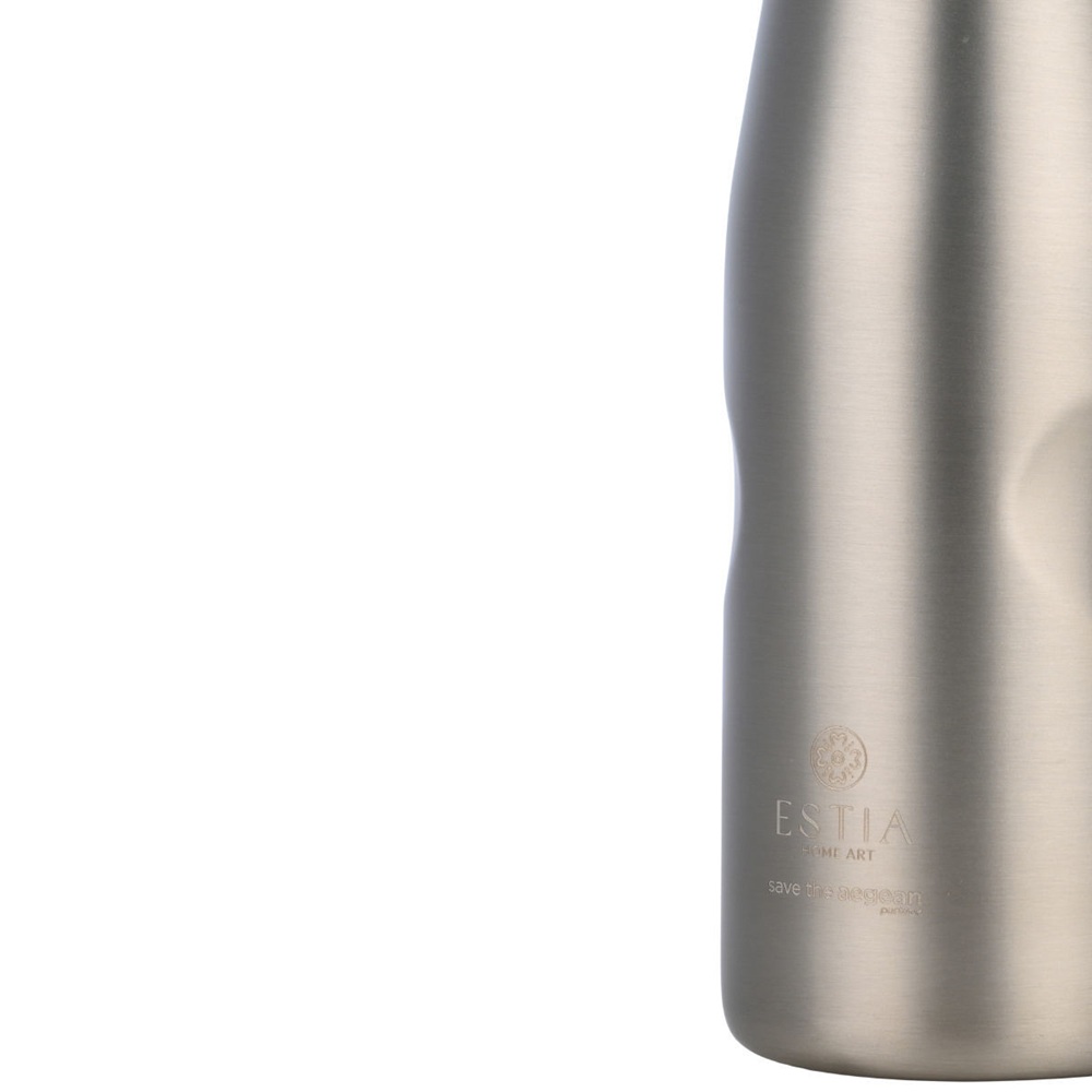Θερμός Ανοξείδωτο Steel Flow 500ml Travel Flask Save the Aegean Estia 01-31848 - 2