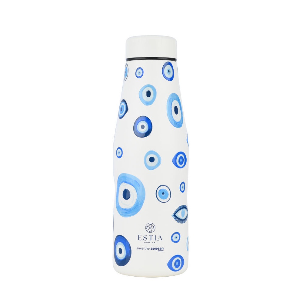 Θερμός Ανοξείδωτο Spirit of Luck 500ml Travel Flask Save the Aegean Estia 01-31596 - 