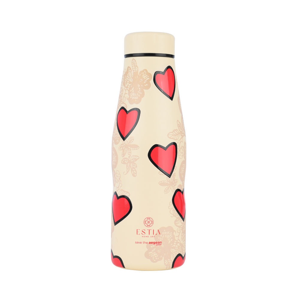 Θερμός Ανοξείδωτο Tender Lace 500ml Travel Flask Save the Aegean Estia 01-31664 - 