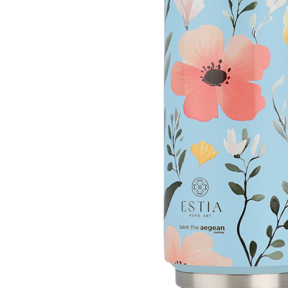 Θερμός Ανοξείδωτο Sky Garden 500ml Travel Cup Save the Aegean Estia 01-31206 - 2