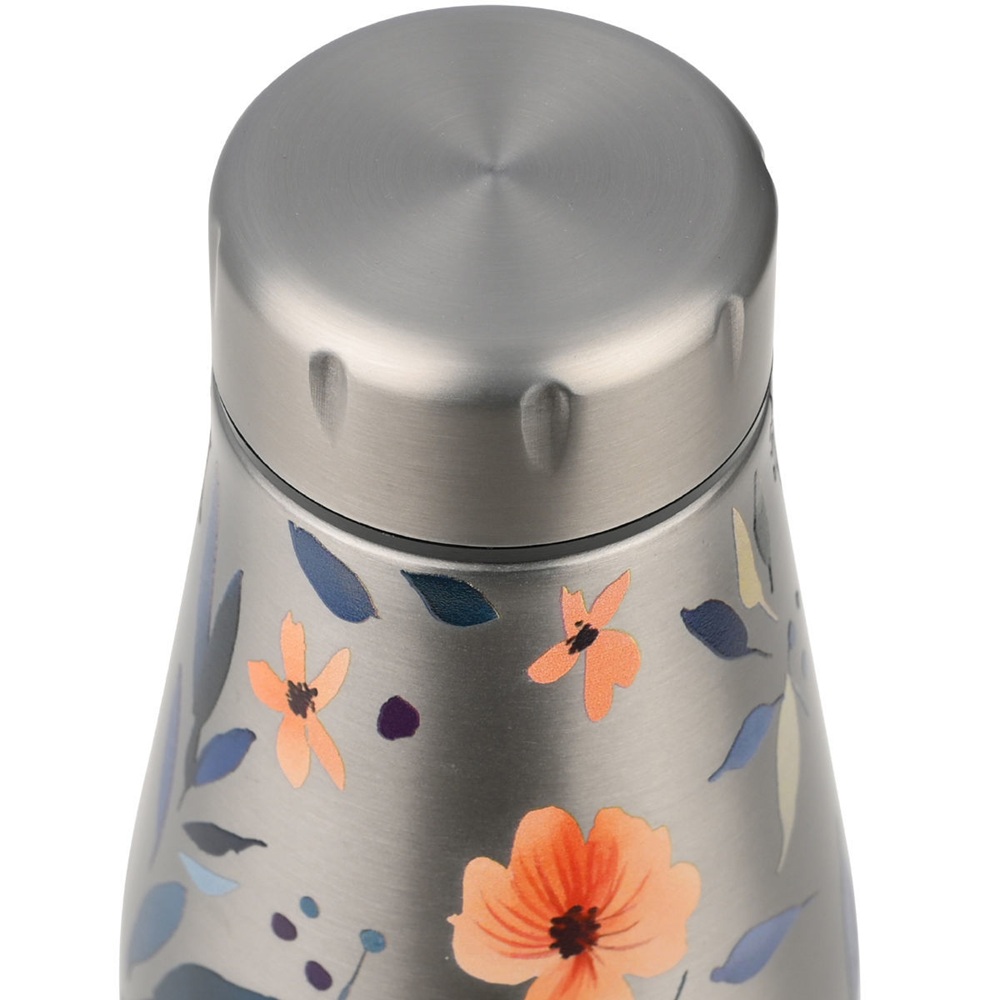 Θερμός Ανοξείδωτο Silver Botanic 500ml Travel Flask Save the Aegean Estia 01-31633 - 3