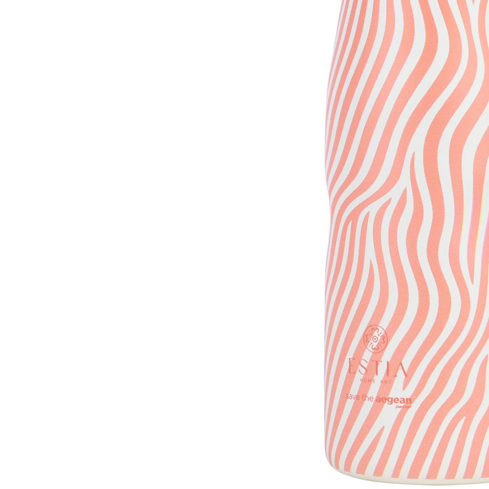 Θερμός Ανοξείδωτο Soft Ripple 500ml Estia Travel Flask Save the Aegean 01-31589 - 2