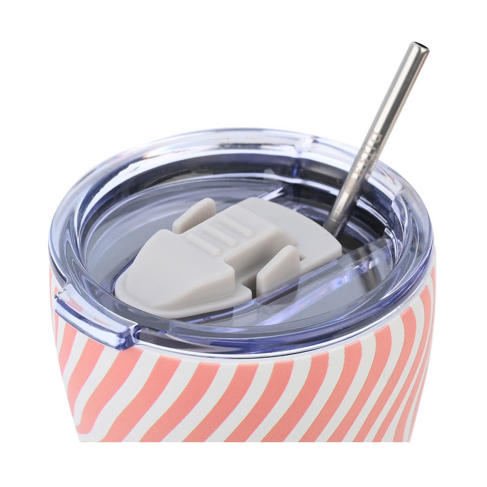 Θερμός Ανοξείδωτο Soft Ripple 350ml με Καλαμάκι Estia Save the Aegean 01-31732 - 3
