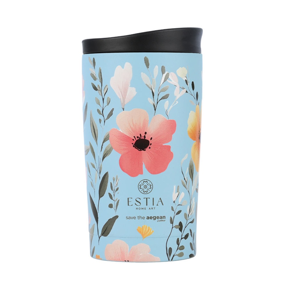 Θερμός Ανοξείδωτο Travel Mug Sky Garden 350ml Estia Save the Aegean 01-31879 - 