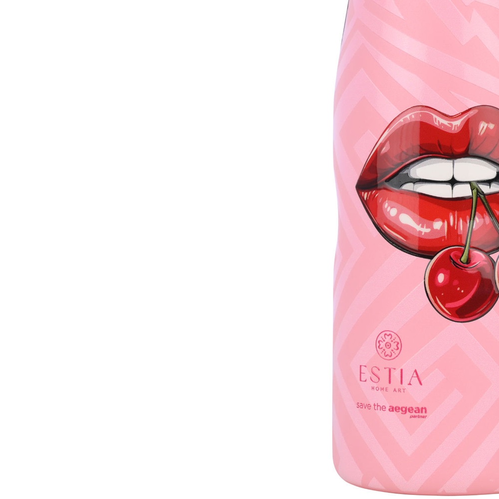 Θερμός Ανοξείδωτο Travel Flask Blush Pop 500ml Estia Save the Aegean 01-31657 - 2