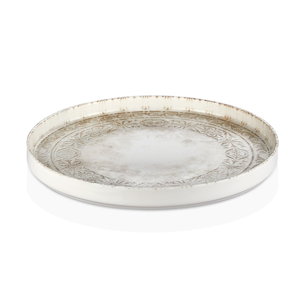 Πιάτο Πορσελάνης Antico Ø28cm Με Αλουμίνα BYBONE 68-31709 - 