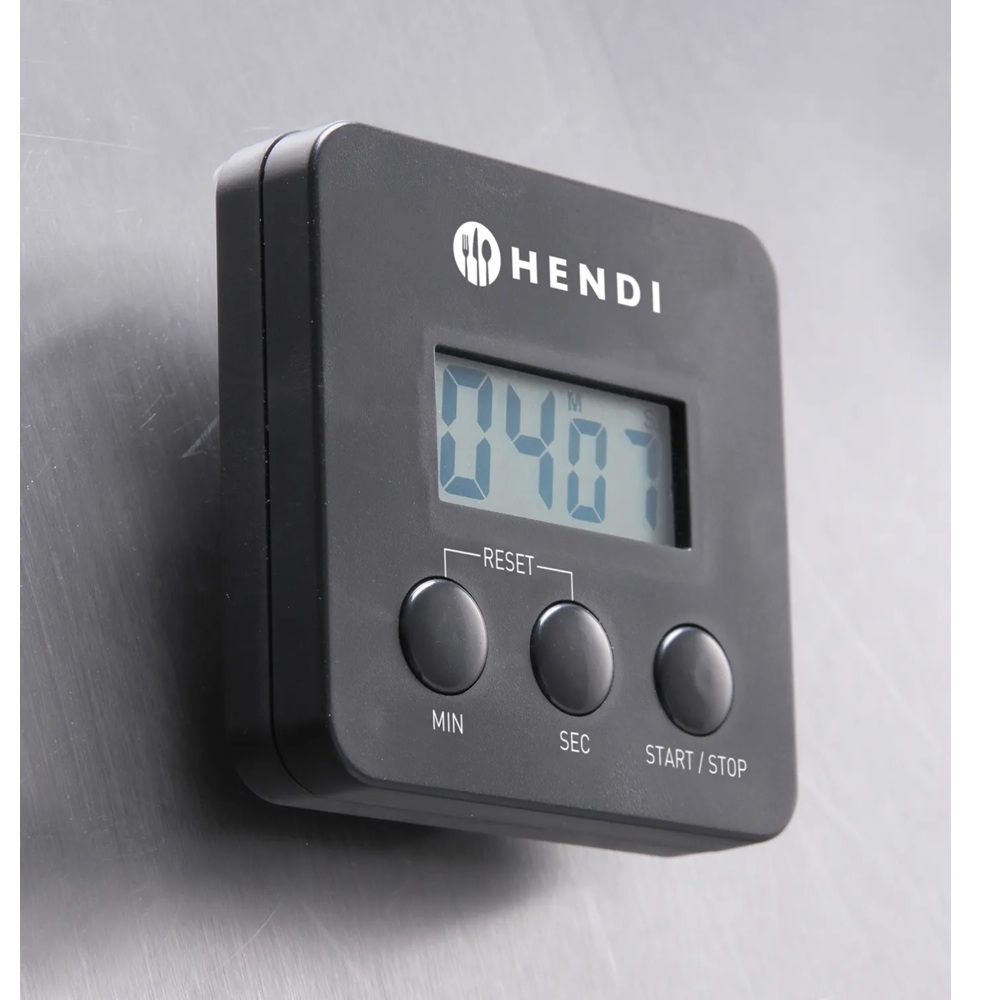 Χρονόμετρο Κουζίνας Ψηφιακό ABS 67x67mm Hendi 271155 - 3