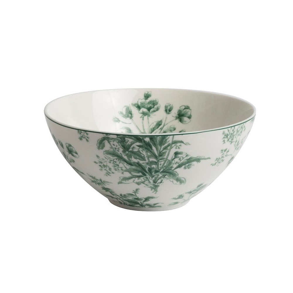 Μπολ Πορσελάνη 16 εκ. Flower Green Laura Ashley Thurston Bloom LA184267 - 