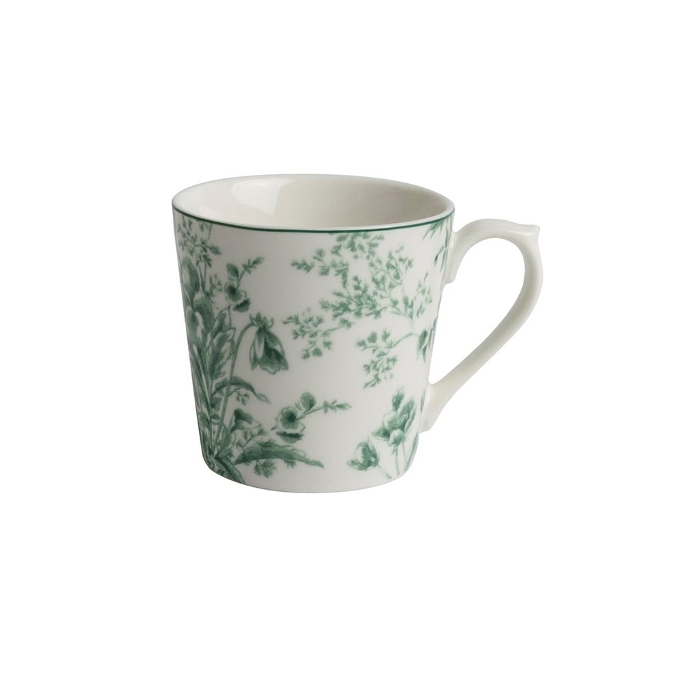 Κούπα Πορσελάνη Flower Green 22 cl Laura Ashley Thurston Bloom LA184266 - 