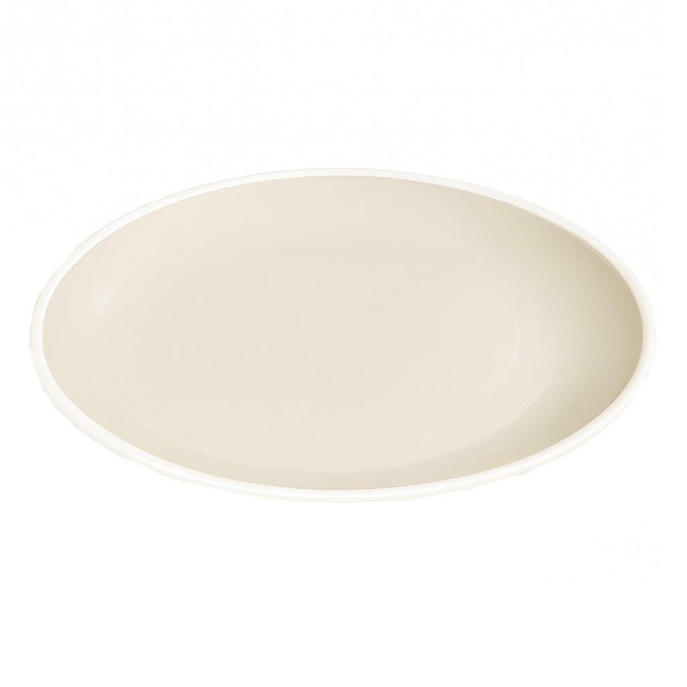 Πιάτο Ρηχό Stoneware Oslo Cream 27x3cm Trends ATA162K6 - 
