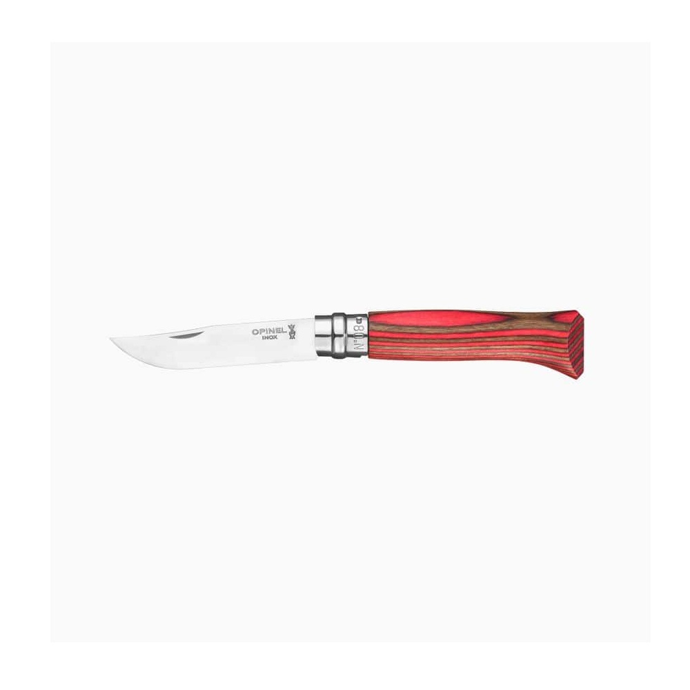 Σουγιάς Laminated Birch Inox 8,5cm Νο.08 Κόκκινα Νερά Opinel 002390 - 