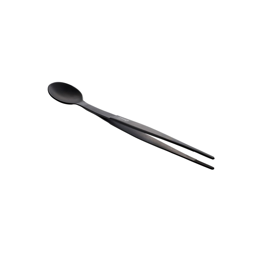 Κουτάλι Γευσιγνωσίας & Τσιμπίδα Chef Final Touch 19.8cm Ανοξείδωτο Ατσάλι Triangle  50493-17-01_B - 3